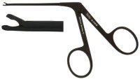 Micro Alligator Forceps Oval, 3-1/4", Ebony Finish
