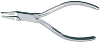 Miltex No. 118 Peeso Collar Pliers, Stainless Steel, Straight Smooth Tips, Non-Cutting, 1 Each