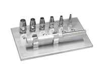 Keyes Dermal Punch Set, Stainless Steel, Autoclavable, Reusable, 3-1/2" Handle with 2, 3, 4, 5, 6, 7 mm Knives