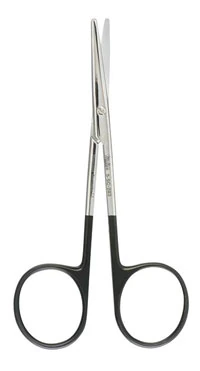 Miltex SuperCut Metzenbaum Scissors, Straight, 5" (13 cm), Stainless Steel, Reusable