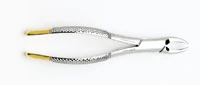 Miltex Extraction Forceps #150STC, Tungsten Carbide Beaks, Child Upper Primary Teeth and Roots, Universal, Serrated