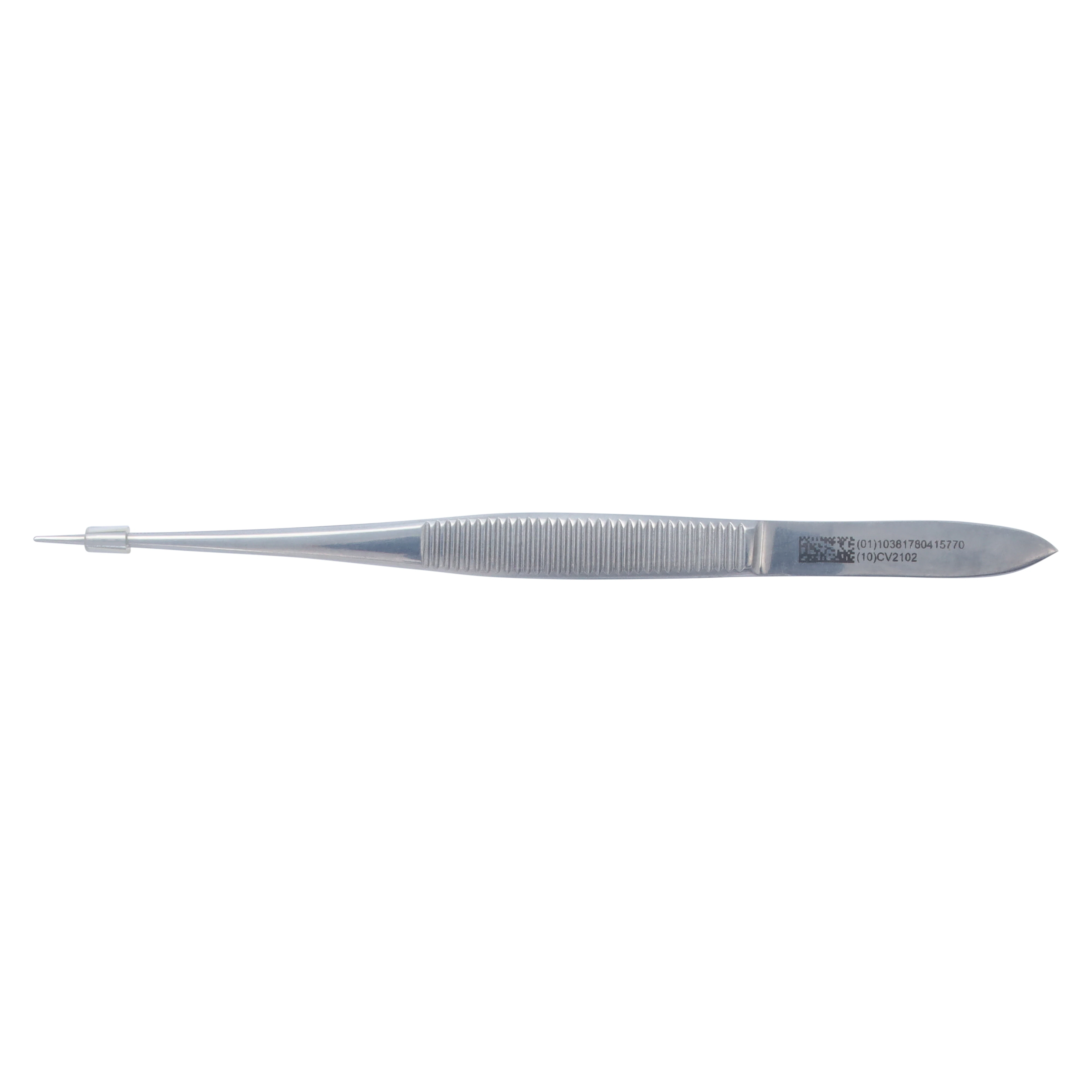 Vantage Plain Splinter Forceps, Straight, 4-1/2", Stainless Steel, Autoclavable, Each