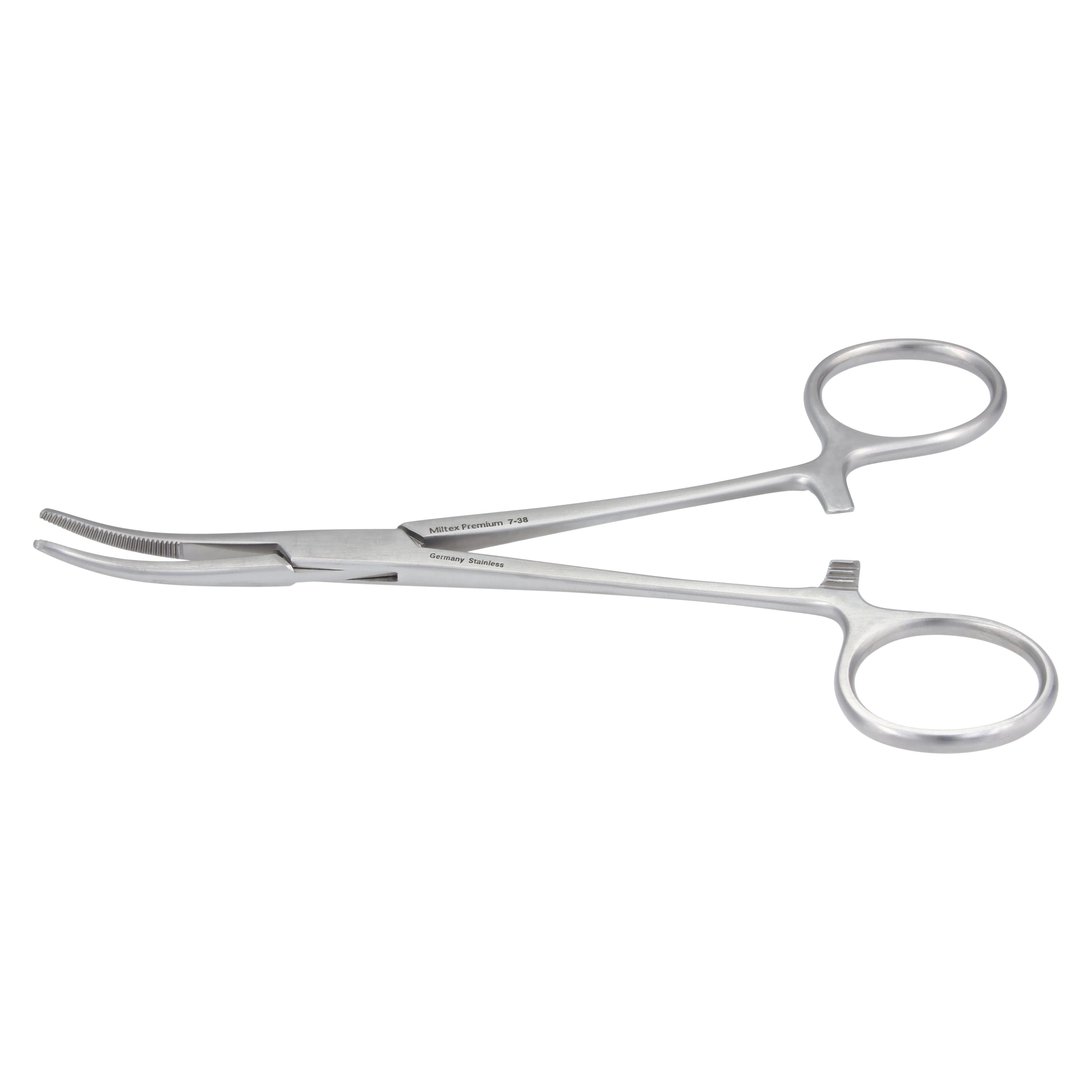 Miltex Kelly Hemostatic Forceps, 5-1/2" Curved, Stainless Steel, 1 Each, Model 7-38