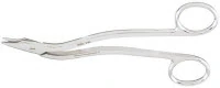 Heath Wire Cutting Scissor, Angled, 6-1/8" Stainless Steel, Autoclavable, Reusable