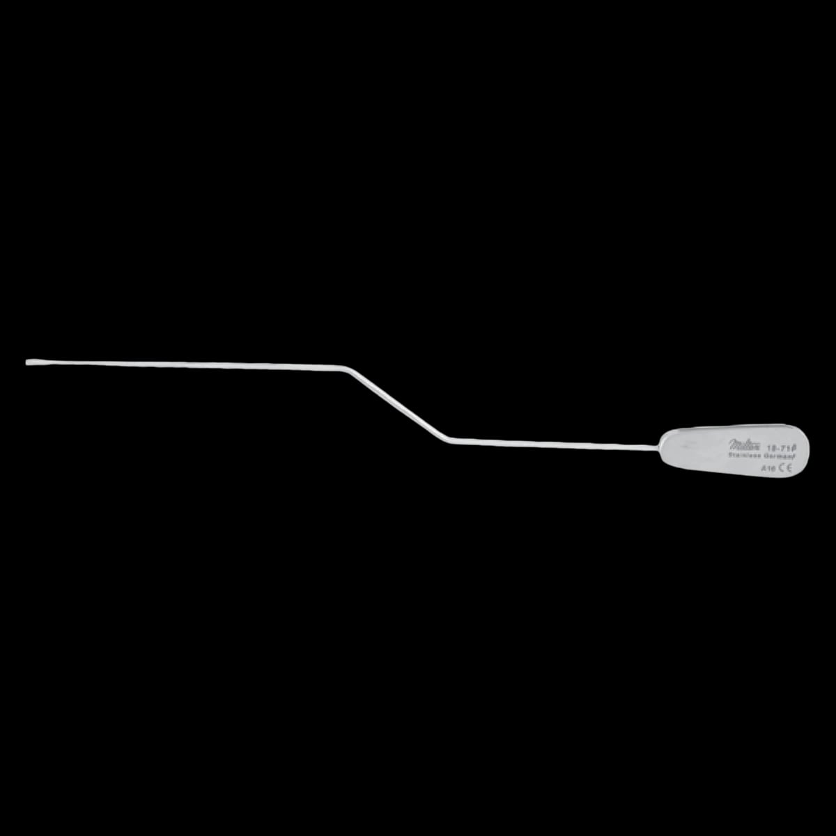 Miltex French Pattern Lacrimal Probe, Size 2, Stainless Steel, Reusable, Each