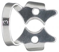 Integra Miltex Rubber Dam Clamp #3, Winged, Lower Molar, 1 Each
