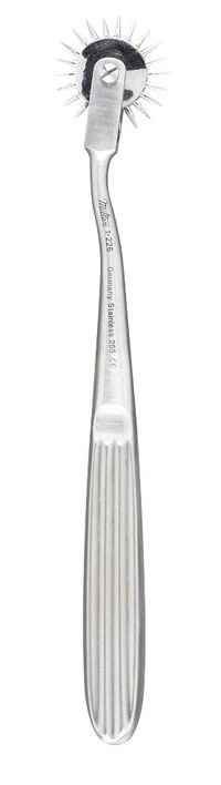 Miltex-Integra Wartenberg Pinwheel, 7" Stainless Steel, Each