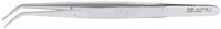 Integra Miltex 318-49 College Cotton & Dressing Pliers, Non-Pinch, Fine Points, Serrated Tips, Stainless Steel