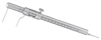 Miltex Micro Boley Gauge for Intraoral Measurements, 50 mm, Stainless Steel, 68-697