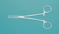 Rochester-Ochsner Hemostatic Forceps, Straight, 6.25", Stainless Steel, Autoclavable, Each