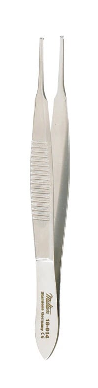 Lester Fixation Tissue Forcep, 3-3/4"