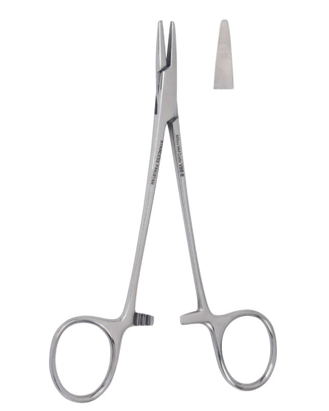 Vantage Halsey Needle Holder, 5" Stainless Steel, Each