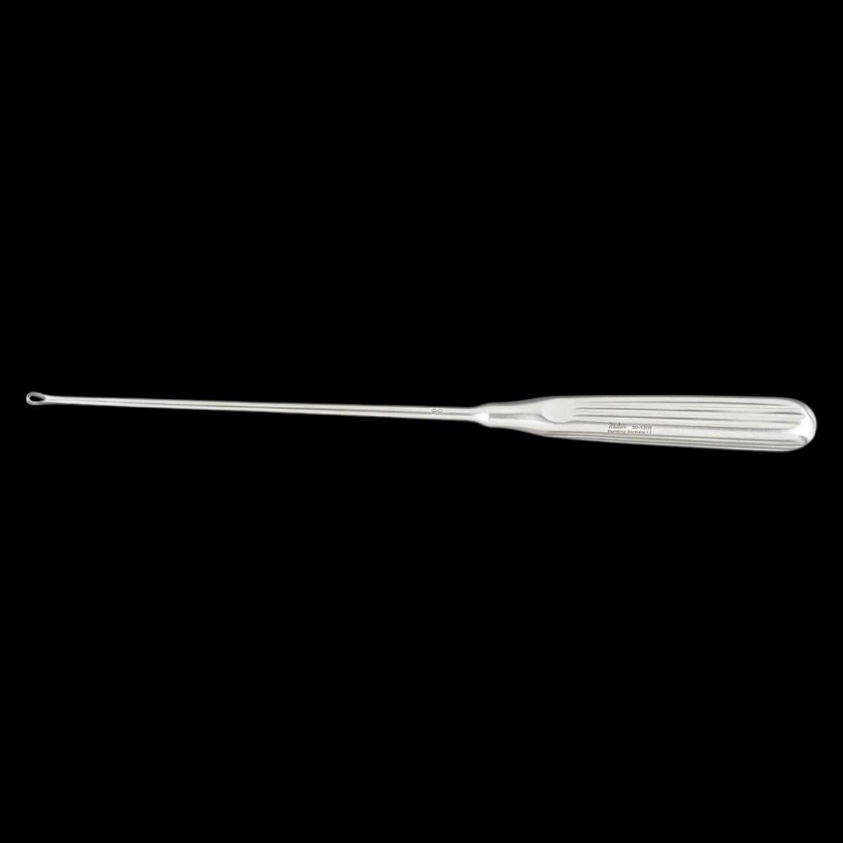 Sims Uterine Curette, 11" Stainless Steel, Size 00 Sharp, Each