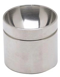 Miltex Bone Basin for Mixing Bone Particulate, Stainless Steel, Weighted Bottom, 20g
