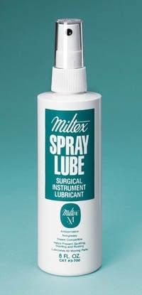 Miltex-Integra Spray Lube, 8 oz Spray Bottle, Non-Silicone, Anti-Corrosive, 3-700