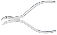 Miltex #115 Reynolds Contouring Pliers, Stainless Steel, Curved Smooth Tips, Non-Cutting, 1 Each (74-35)