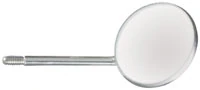 Miltex-Integra #4 Magnifying Simple Stem Mouth Mirror, Stainless Steel, Box of 12