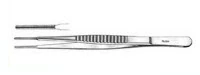 Cooley Vascular Tissue Forcep, 8" Stainless Steel, Autoclavable, Each