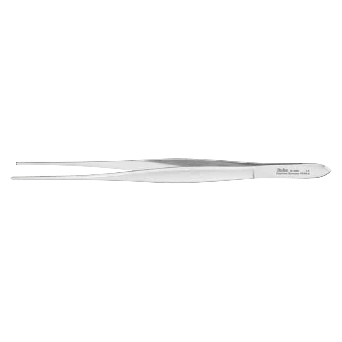 Cushing Tissue Forceps, 1x2 Teeth, Straight, 7" Stainless Steel, Autoclavable