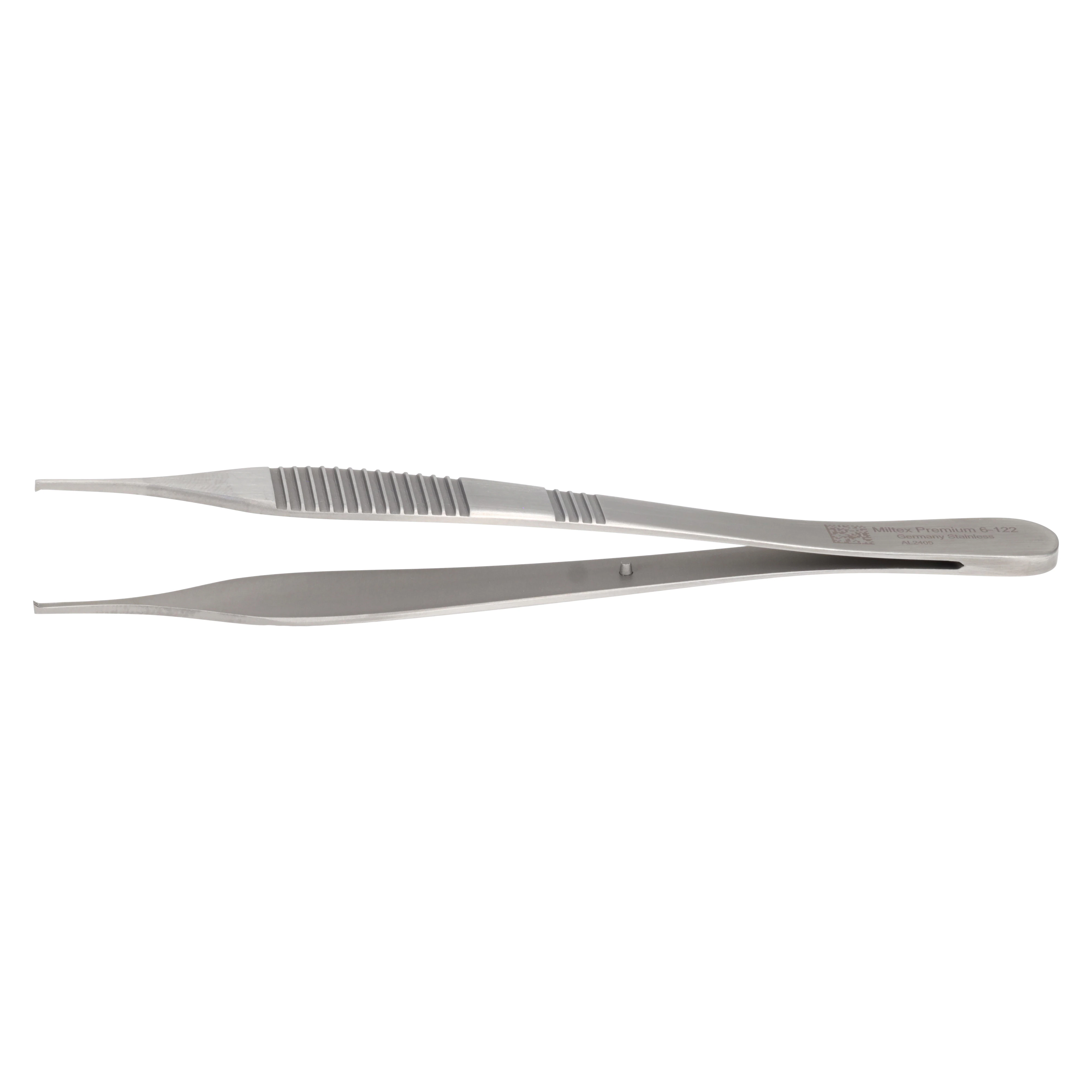 Adson Tissue Forceps, 2x3 Teeth, Straight, 4-3/4" (12 cm), Stainless Steel, Autoclavable, Each