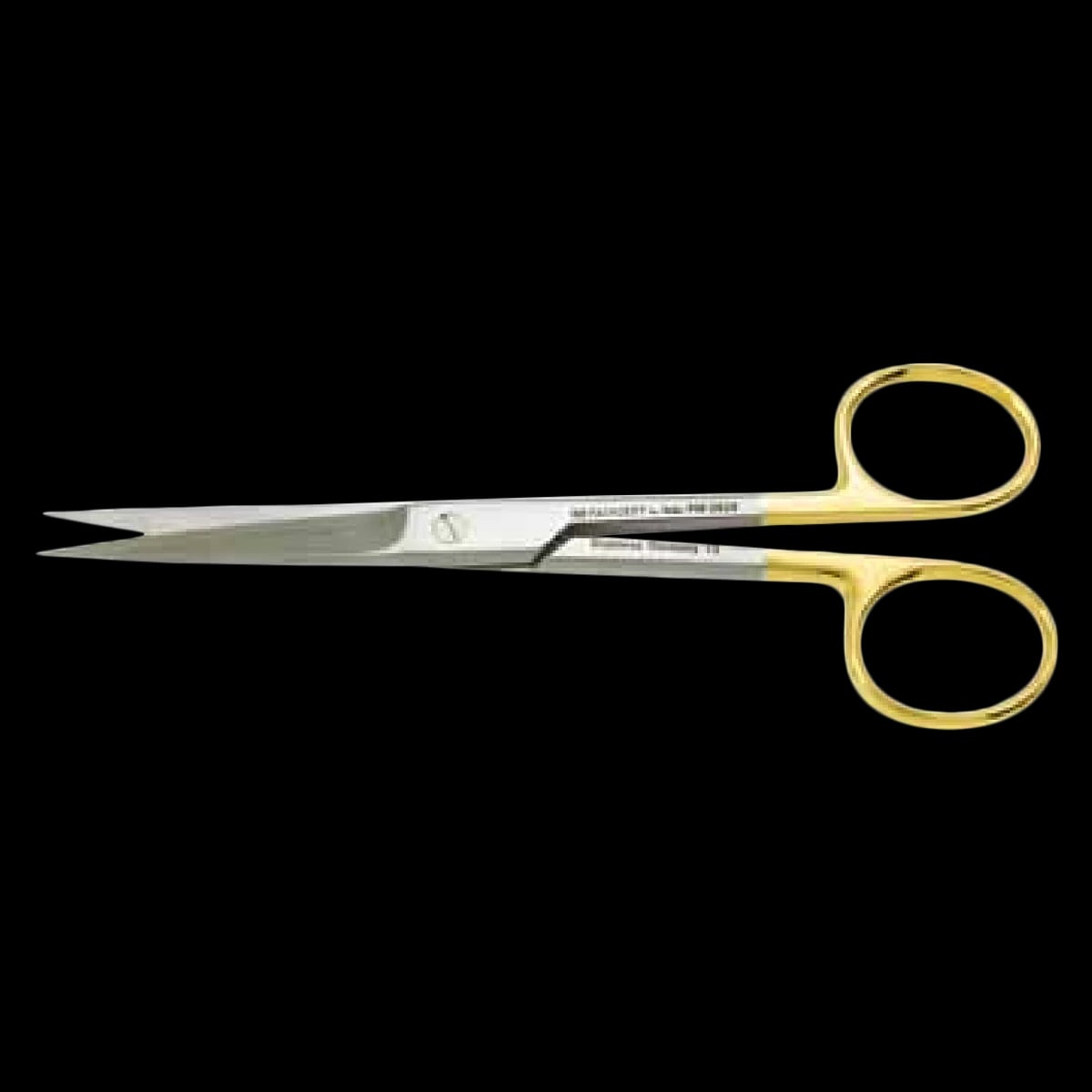 Miltex Carb-N-Sert Operating Scissors, Straight, 5-1/2", Tungsten Carbide, Each