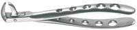 Miltex-Integra Xcision #73 Extracting Forceps, Lower Molars, Stainless Steel, 1 Each