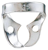 Miltex Rubber Dam Clamp, Style #25, Molars, Each
