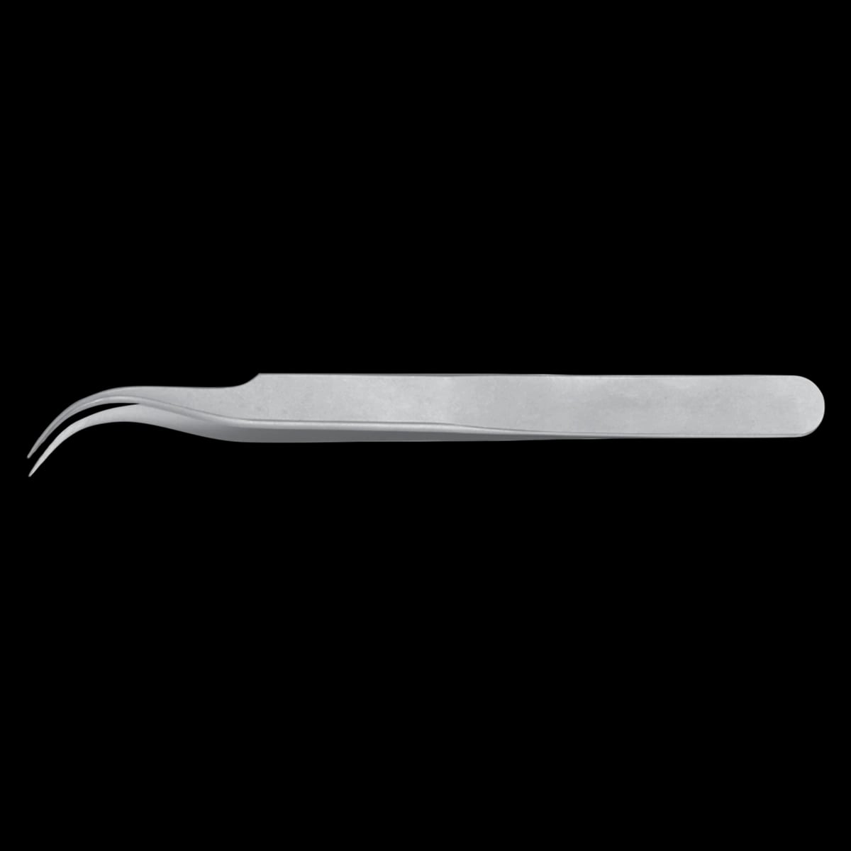 Miltex-Integra Swiss Jewelers Forceps #7, Curved, Fine, 4-1/2" (11.4 cm), Stainless Steel, Non-Magnetic, Autoclavable