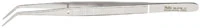 Integra Miltex Serrated College Cotton and Dressing Pliers, #317B, Extra-Fine Long Points, 1 Each, 66-317B