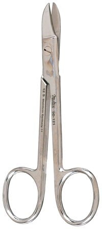 Miltex Crown and Collar Scissors, 4-3/4", Straight, Smooth Blade, #12S, 1 Each