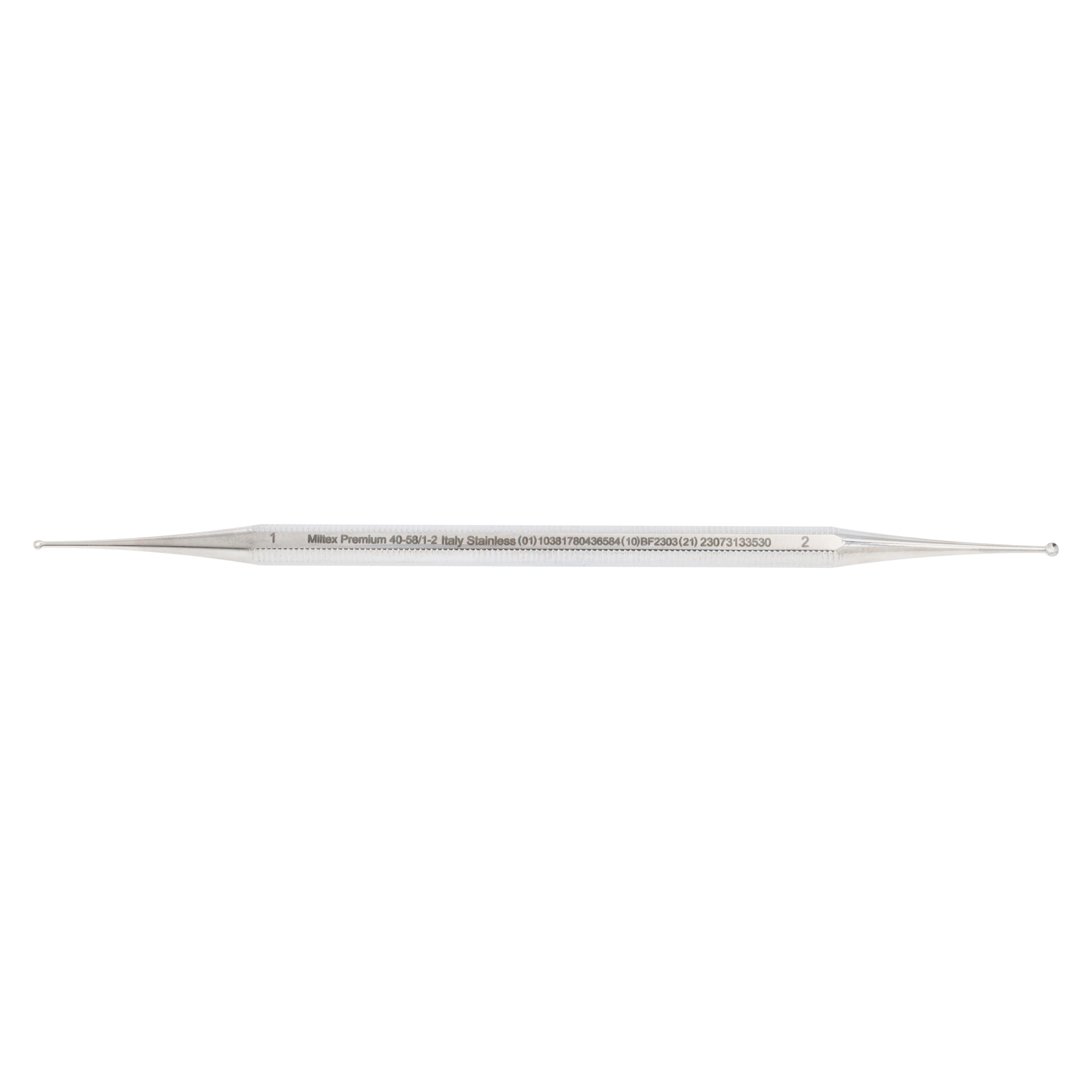 Excavator Dermal Curette DE, 1.5/2mm, 5-1/2" Stainless Steel, Each