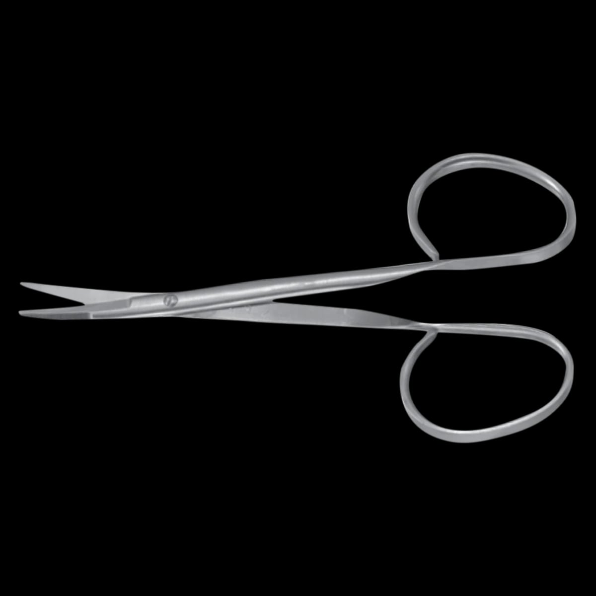 Miltex Crown and Collar Scissors, 4-1/4" (11 cm), Curved, Smooth Blades, #11S, 9D-135
