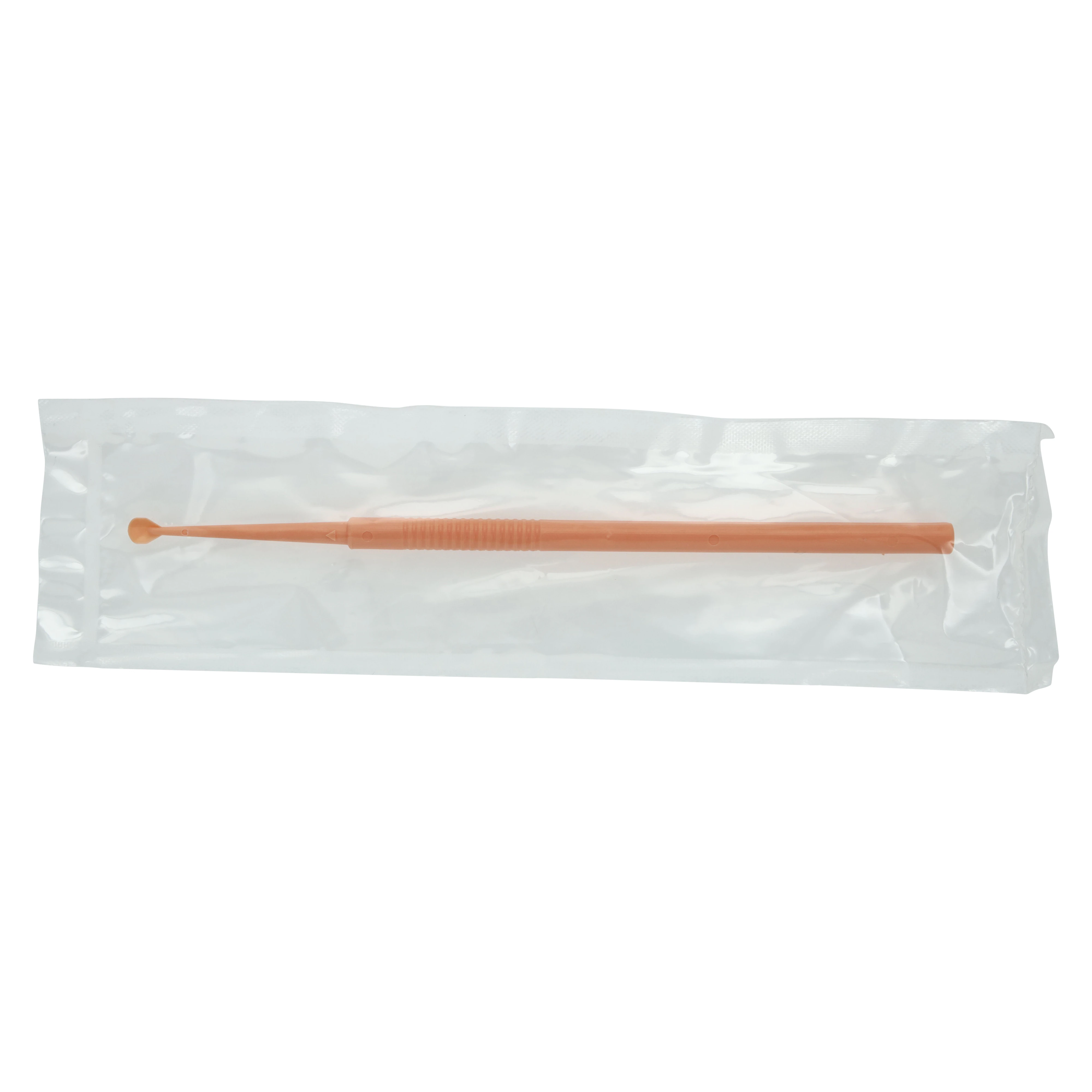 Ear Curette, Large Spoon Tip, Peach Plastic, Non-Sterile, Disposable, 50/Box