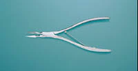 Virtus Splinter Forceps, Straight, 6" Stainless Steel, Autoclavable, Each