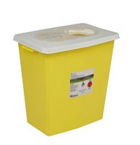 Cardinal Health Chemosafety Sharps Container, Single Use, 10/Case