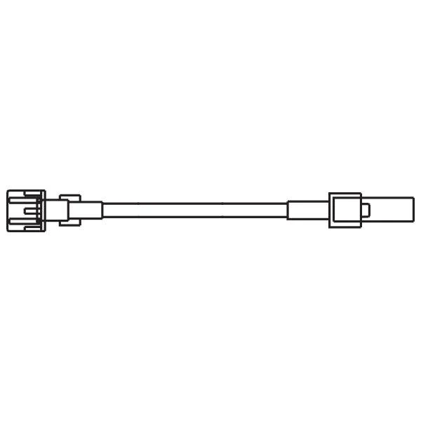 Baxter Mini-Infuser Microbore IV Extension Set, 61", Male Luer Lock Adapter, Priming Volume 0.45 mL, Sterile, 60/Case