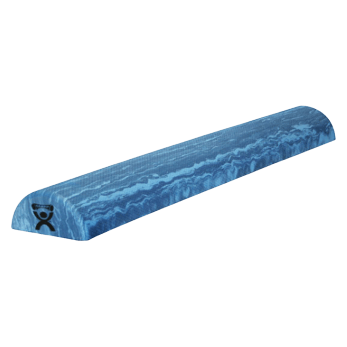 CanDo Positioning Roller, Half Round Foam EVA, 36" x 6", Blue, X-Firm