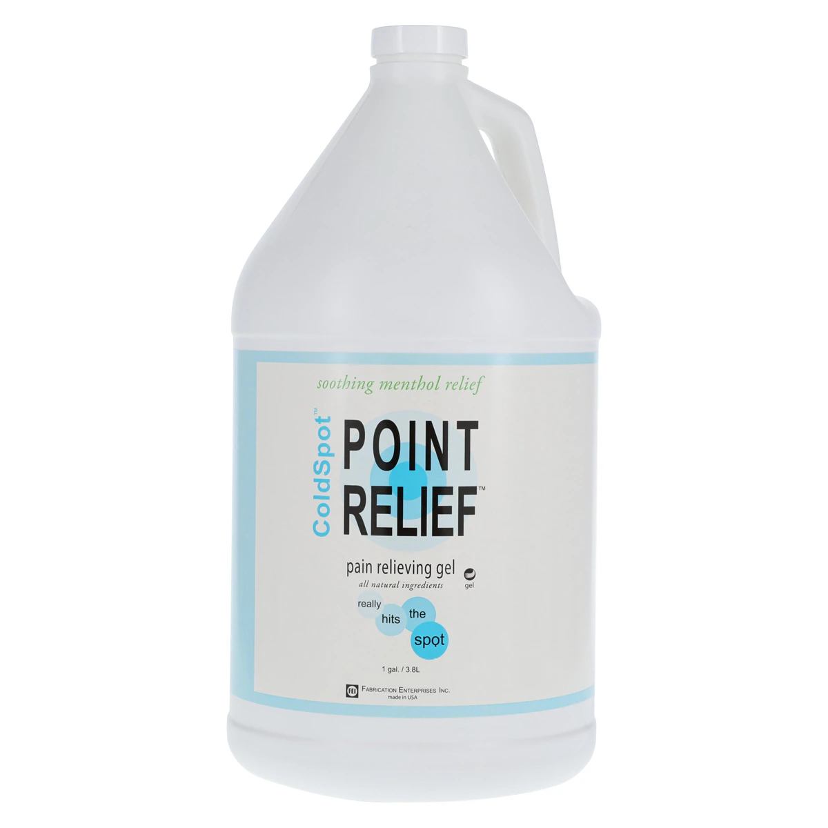 Cold-Spot Point Relief Analgesic Gel, 1 Gallon Bottle