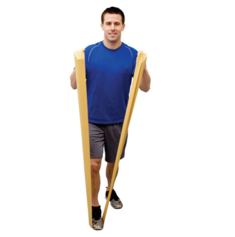 Val-u-Band Latex-Free Exercise Band, Pineapple (Level 7), 5" x 50 yd Roll