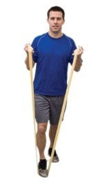 CanDo Exercise Band, Latex-Free, 50 yd Roll