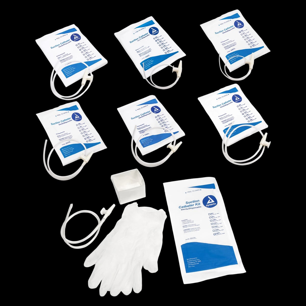 Dynarex Sterile Suction Catheter, 50/Case