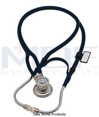 American Diagnostic Corp. Stethoscope Eartips, Black, Pair (For Models 640/641/645)