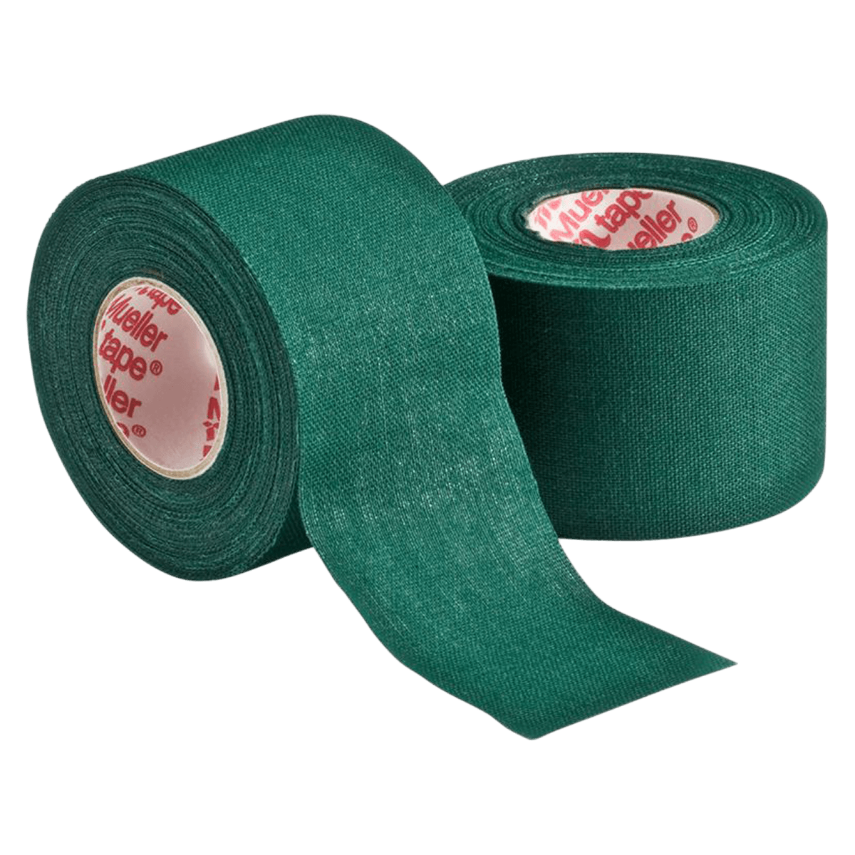 Mueller Sports Medicine M-Tape Trainers Tape, Cotton/Zinc Oxide, 1.5" x 10 yd, Green, Non-Sterile, 32/Case
