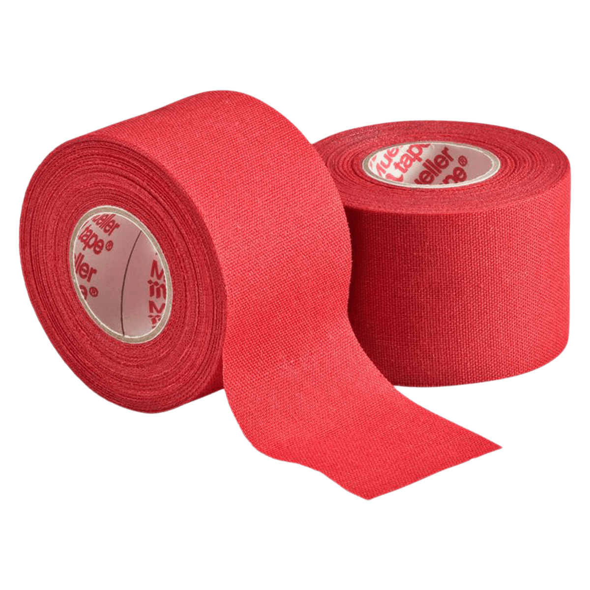 Mueller M-Tape Trainers Tape, Cotton/Zinc Oxide, 1.5" x 10 yd, Scarlet, Non-Sterile, 32/Case