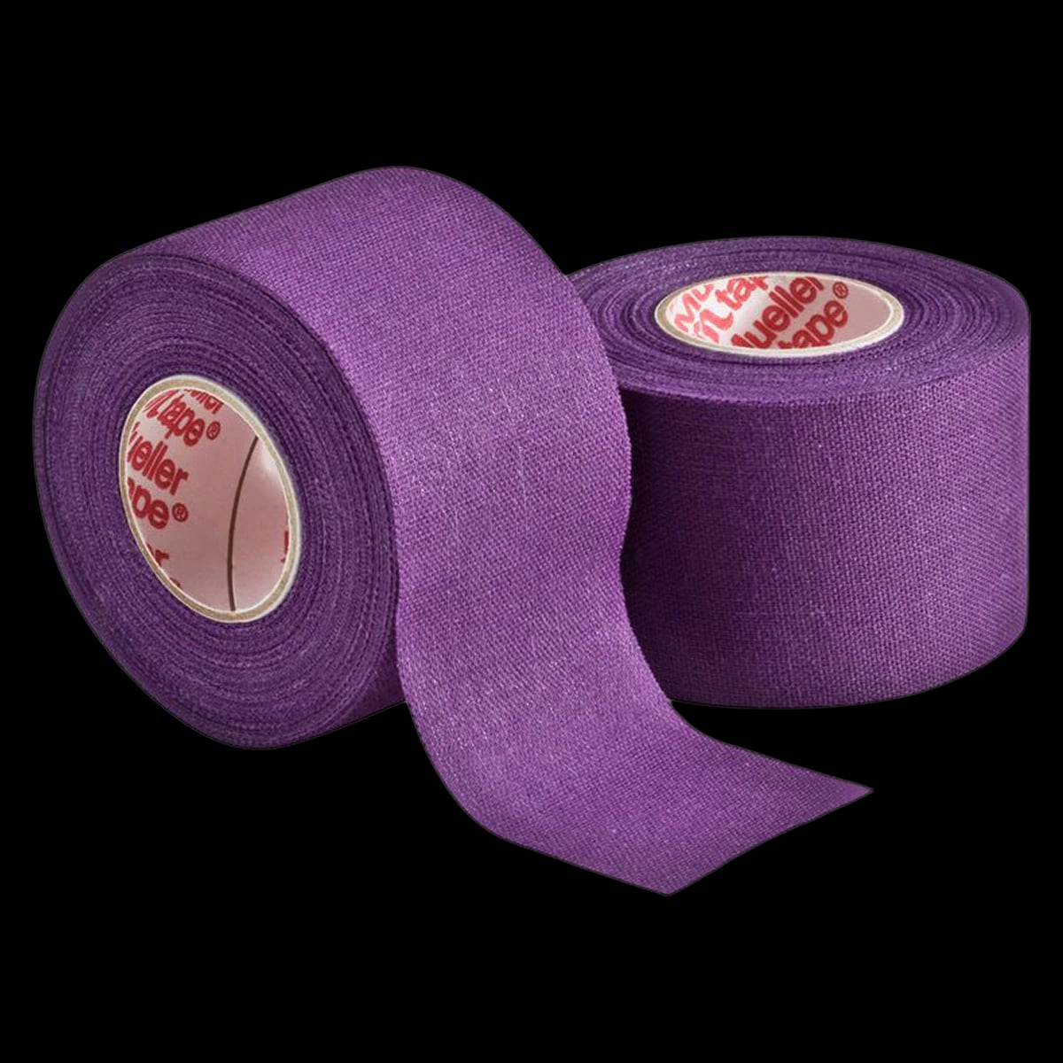 Mueller Sports Medicine M-Tape Trainers Tape, Cotton/Zinc Oxide, 1.5" x 10 yd, Purple, Non-Sterile, 32/Case