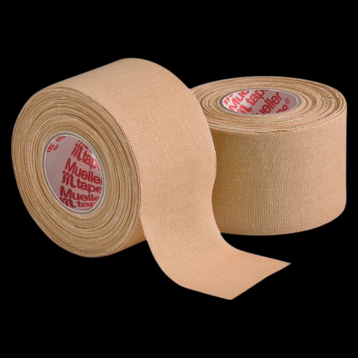 Mueller M-Tape Trainers Tape, Cotton/Zinc Oxide, 1.5" x 10 yd, Beige, Non-Sterile, 32/Case