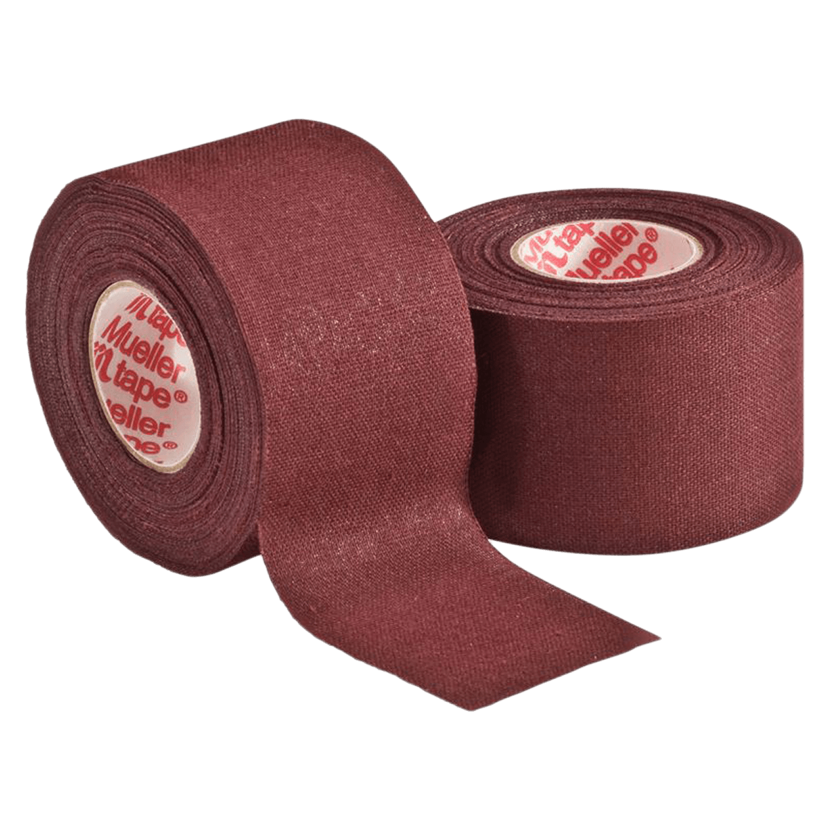 Mueller M-Tape Trainers Tape, Cotton/Zinc Oxide, 1.5" x 10 yd, Maroon, Non-Sterile, 32/Case