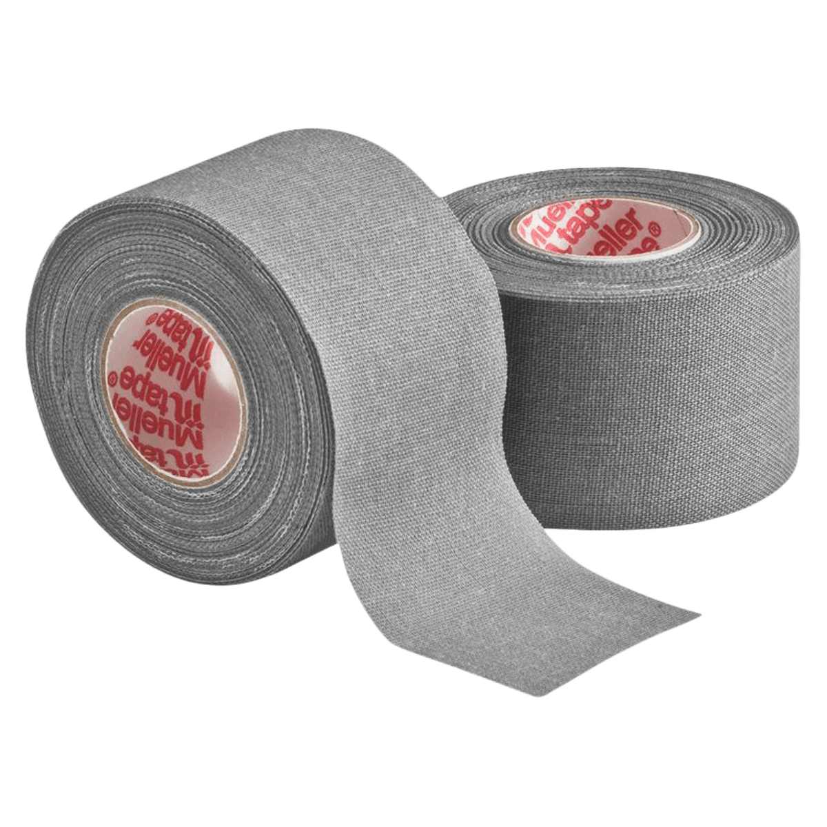 Mueller M-Tape Athletic Tape, Cotton/Zinc Oxide, 1.5" x 10 yd, Gray, Non-Sterile, 32/Case
