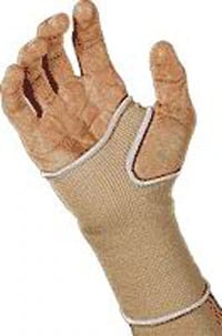 Scott Specialties Wrist Splint, Elastic Cotton, Adult Large, 6"