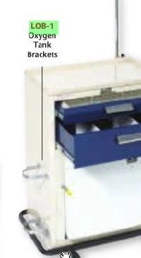 Lakeside Mfg Oxygen Tank Bracket, Wrap Bracket, Each